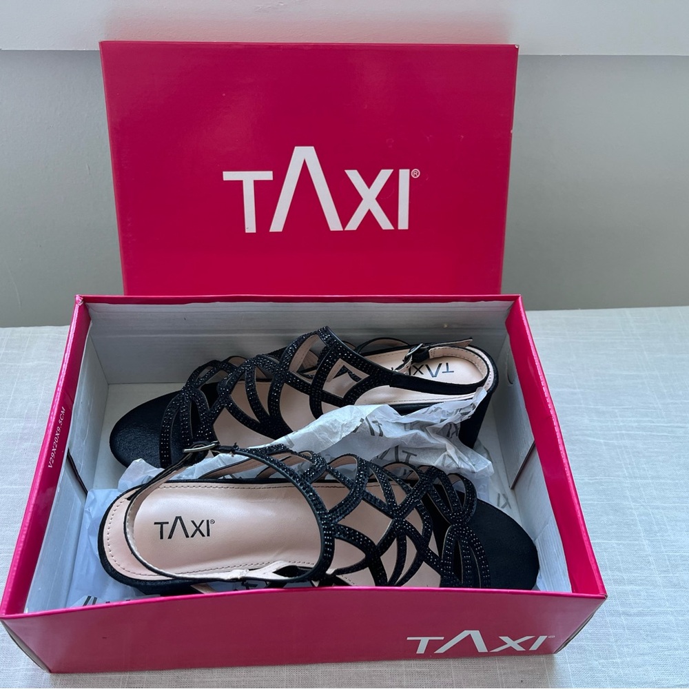 Taxi Women's Black elegance dress Sandals